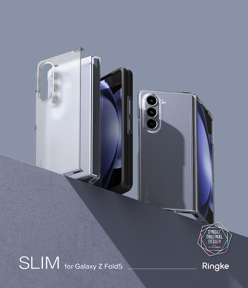 Ốp lưng Trong Suốt Dành cho Samsung Galaxy Z Fold 5 RINGKE Slim_ Hàng Chính Hãng