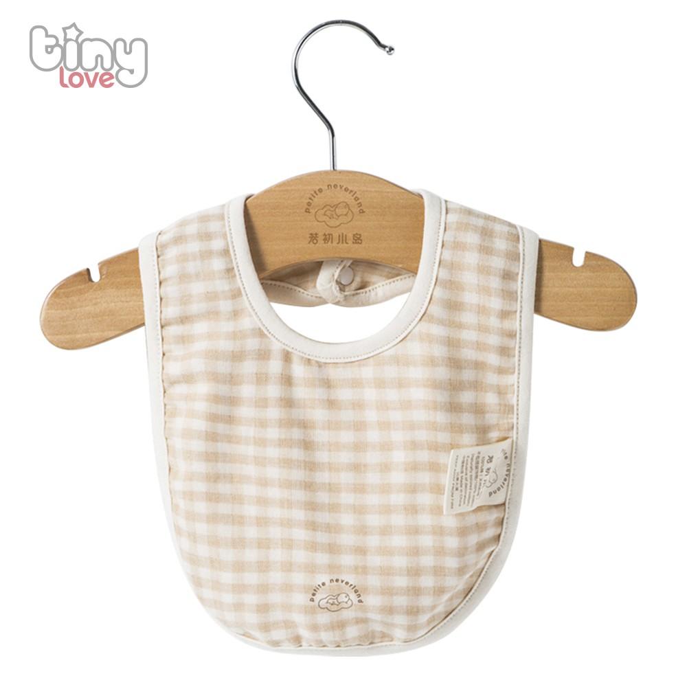 Yếm tam giác Muslin giữ ấm cổ 100% cotton TinyLove 2 lớp mềm mại siêu nhẹ, thấm hút mồ hôi YTG3