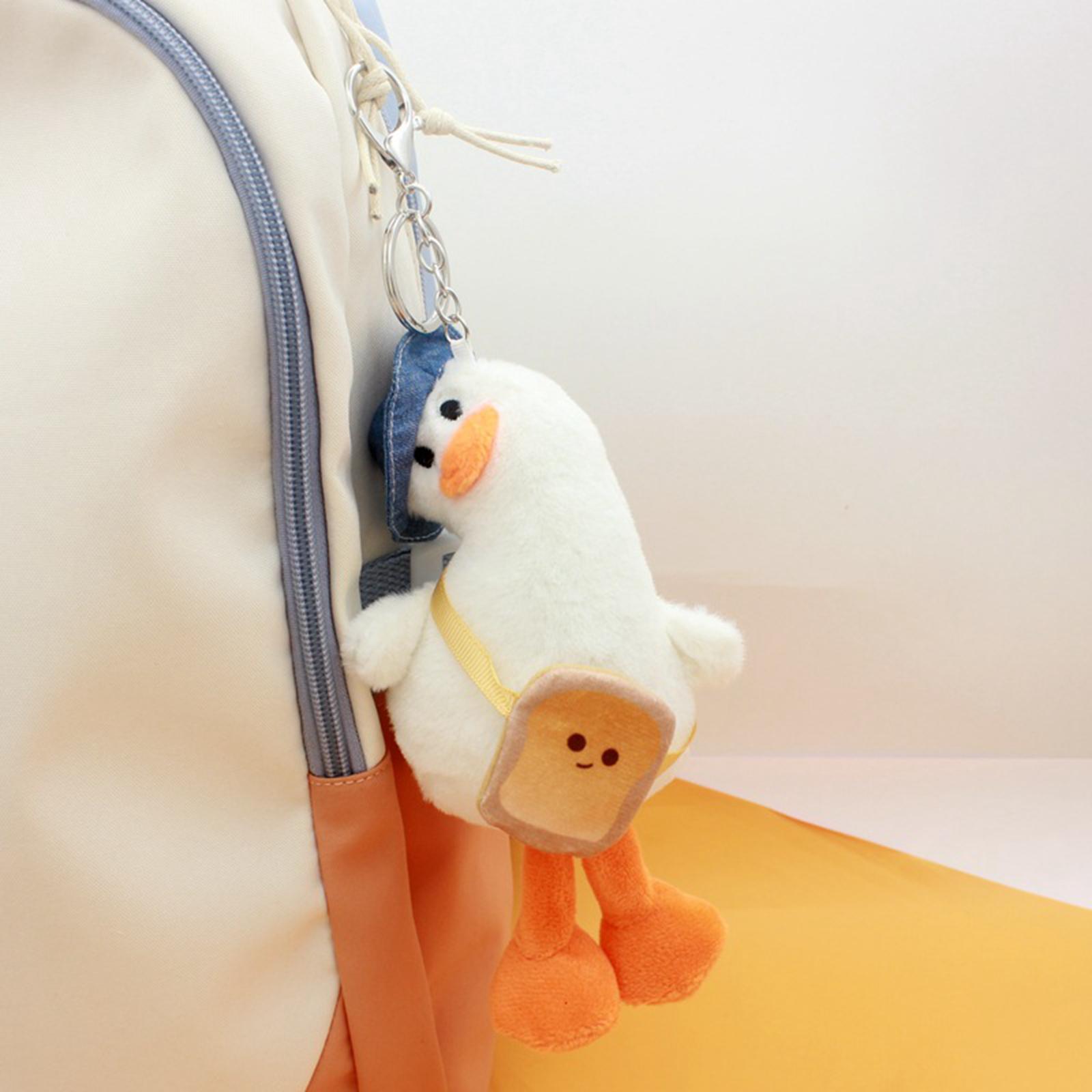 Duck Keychain Duck Stuffed Toy Duck Plush Toy for Tote Car Goody Bags Filler