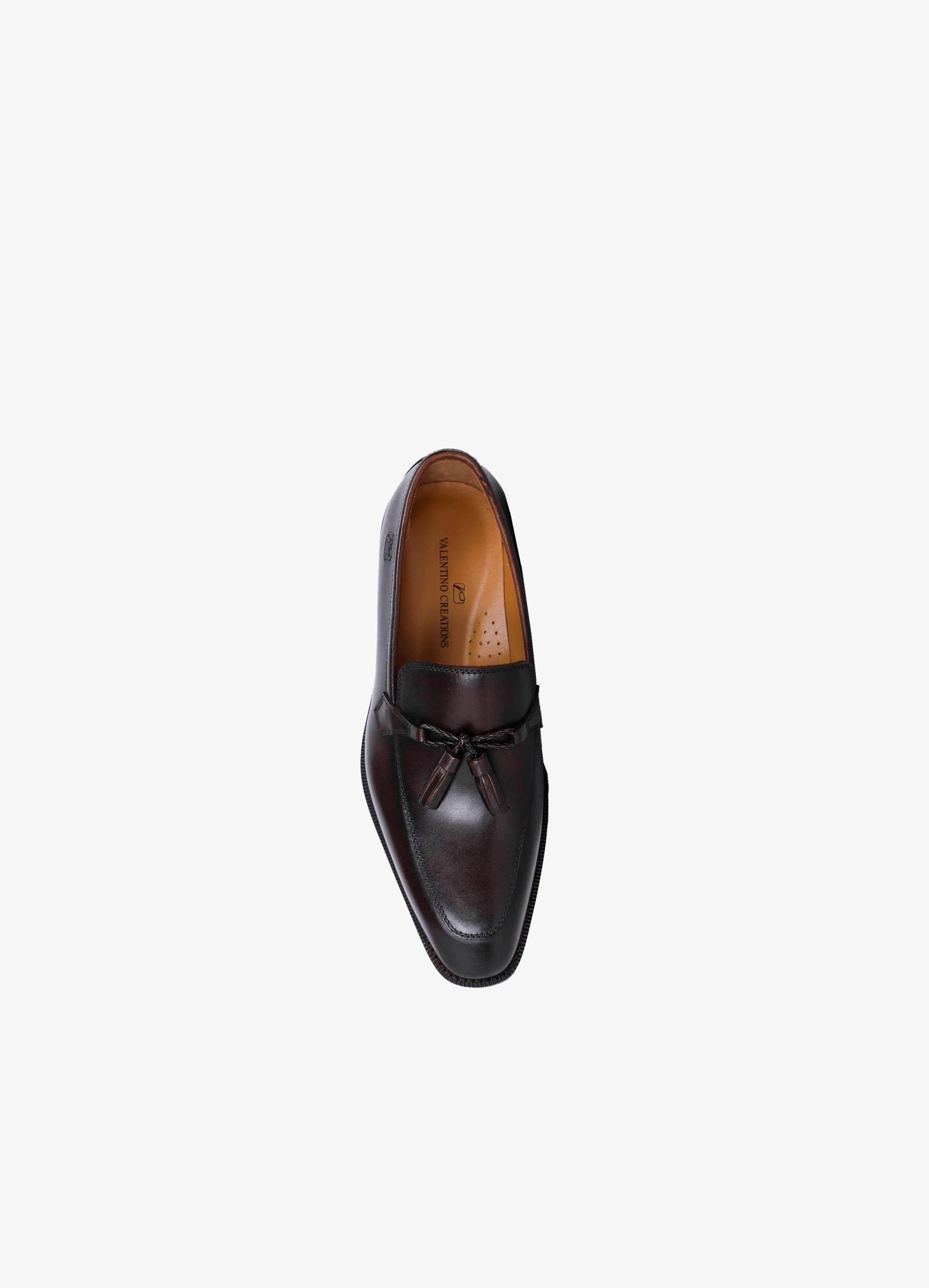 Giày tây nam Loafer Valentino Creations - VAB-439-VBS-168A-R17-DBN