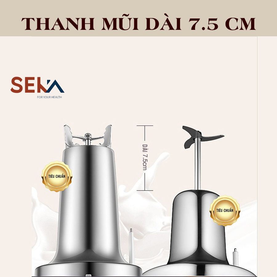 MÁY LÀM SỮA HẠT ĐA NĂNG SEKA LN-D28 10 CHẾ ĐỘ SIÊU TIỆN TRONG 1 CHIẾC MÁY - Hàng Chính Hãng