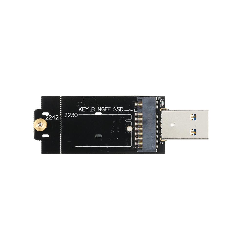 Ổ cứng di động có thể thu vào NGFF / M.2 SSD sang USB 3.0 Loại-A 72mm