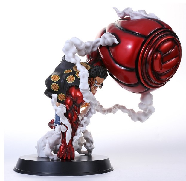 Mô hình One Piece Luffy gear 4 cao cấp cao 25cm, nhân vật anime, figure one piece