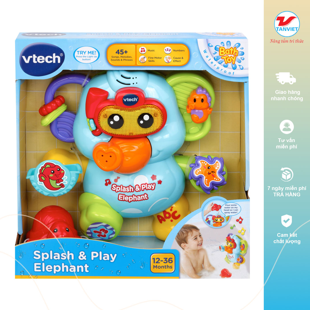 80-515303 Bath Toy Elephant - Voi phun nước