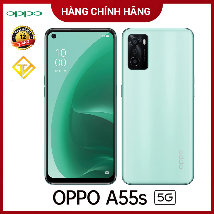 Điện thoại OPPO A55s 5G 4GB/64GB - Màn 90hz - Chống nước IP68 - Hàng nhập khẩu - Bản quốc tế