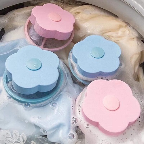 Combo 3 Túi Phao Lọc Cặn ,Lọc Lông, Tóc, Bông Trong Máy Giặt-Giao màu ngẫu nhiên