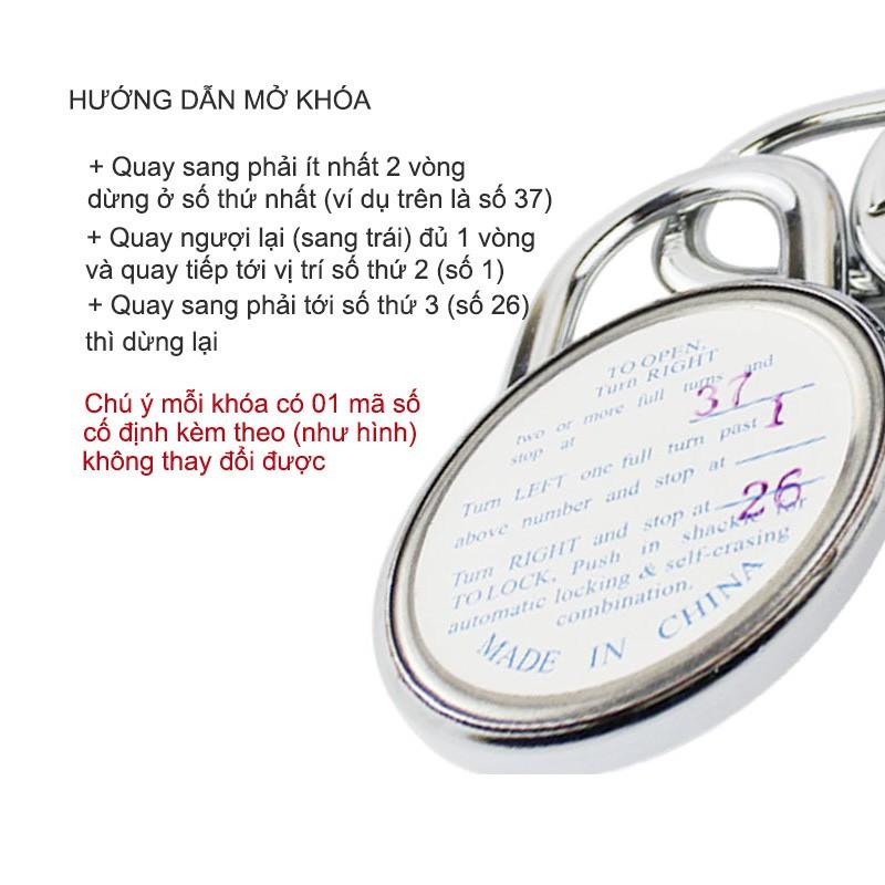 Khóa số dạng núm xoay loại nhỏ 3 số CL45