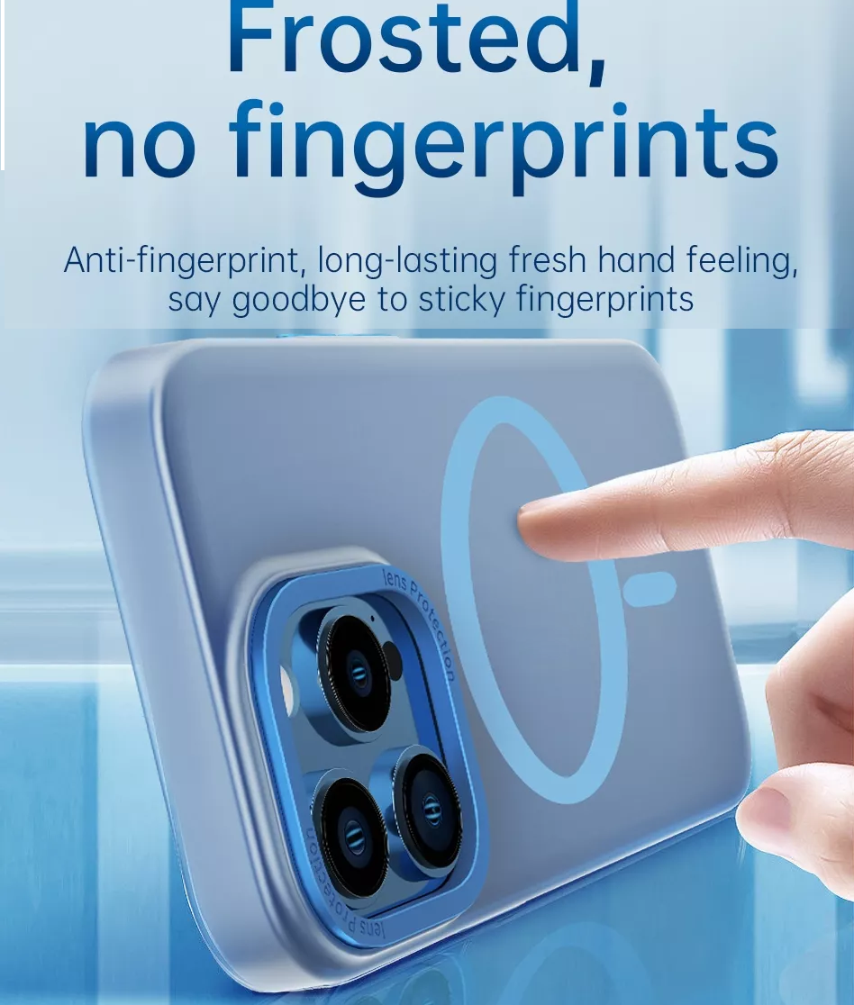 Ốp lưng chống sốc cho iPhone 14 Plus hỗ trợ sạc Maqsafe hiệu WIWU PC Ultra-thin Frosted Magnetic Case - hàng nhập khẩu