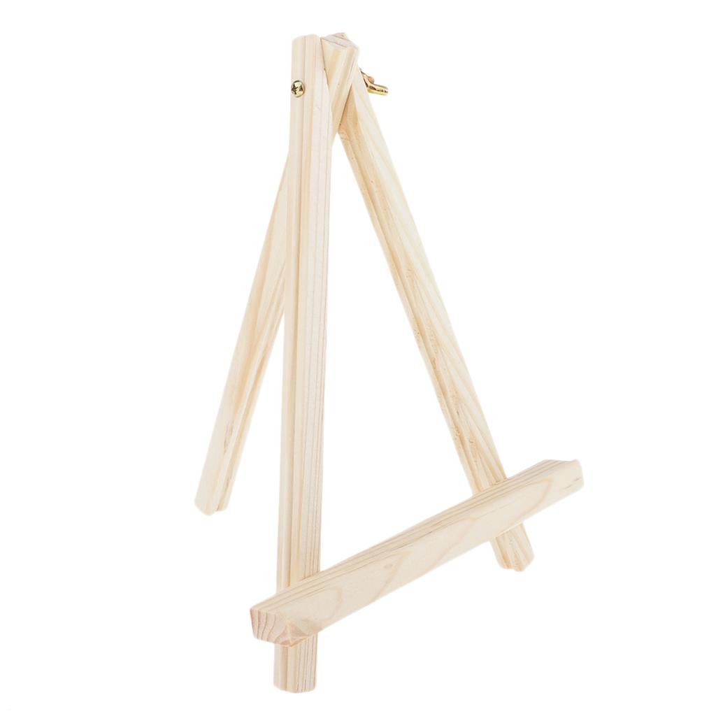 Gỗ Mini Tripod Easel Hình Tranh Đỡ cho Nghệ Sĩ Học Sinh Sinh Viên