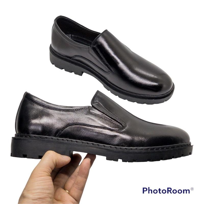 Giầy đốc lười da bò cao cấp tomshoes, cam kết da thật 100%