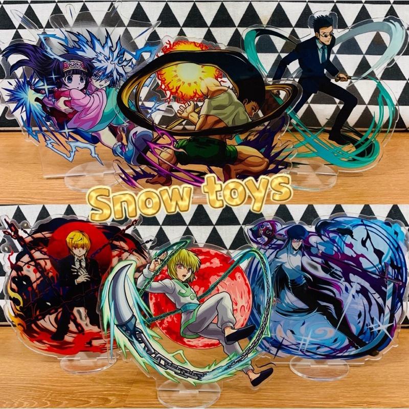 Mô Hình Nhân Vật Hunter X Hunter - tượng mica trong suốt Acrylic - mô hình anime - standee anime killua gon - cao 16cm