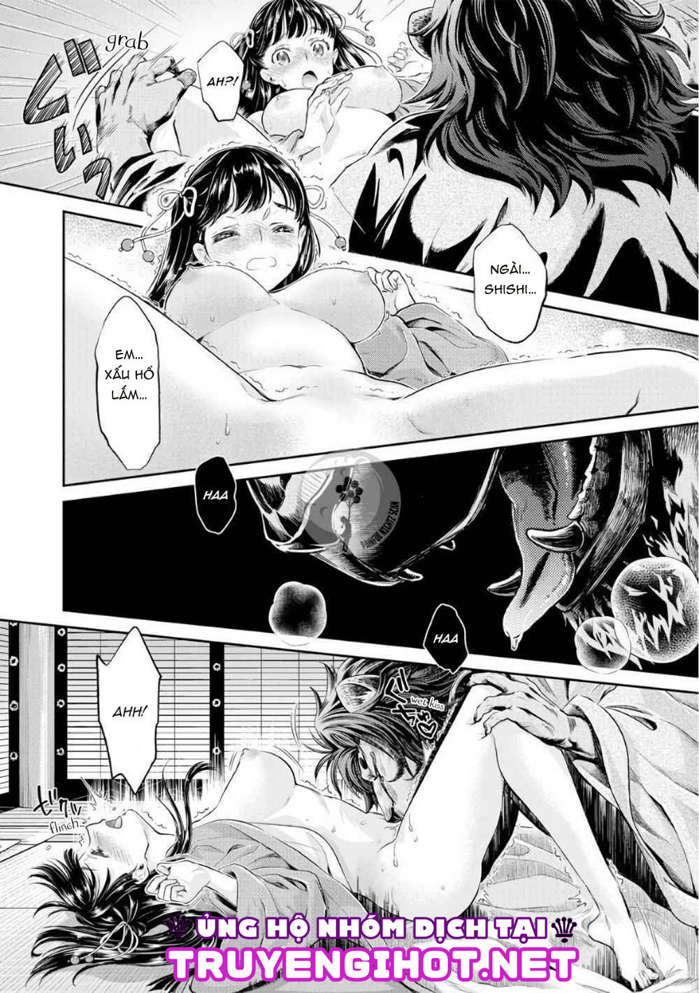 chuyện tình ngọt ngào giữa chàng người thú và nàng nhân loại (full) chapter 1 24