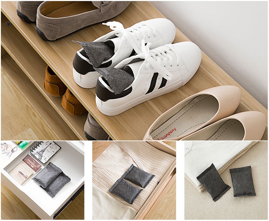 Gói hút ẩm Kokubo 30gx2 dùng để hút ẩm trong tủ quần áo, giày, đồ điện tử...vv - made in Japan