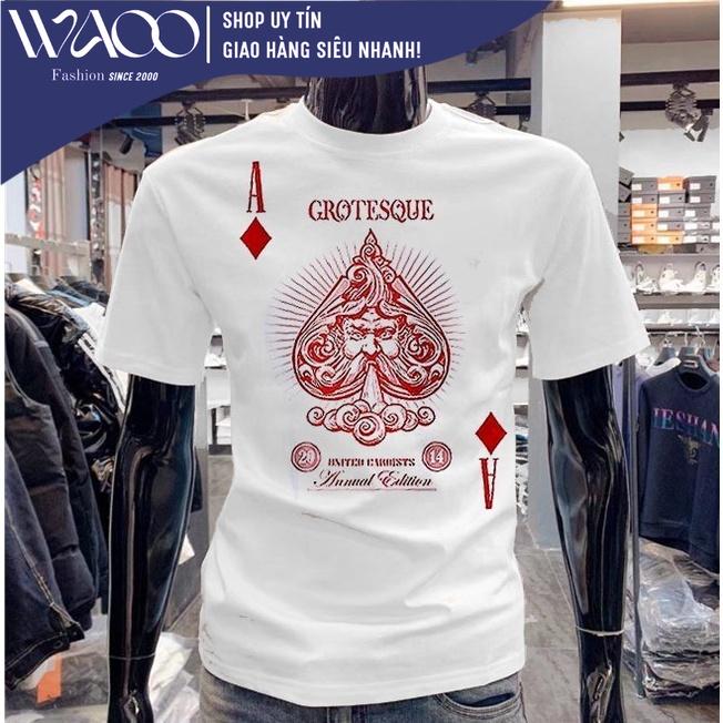 Áo Thun Nam, Có Bigsize Từ S Đến 8XL, Vải Cotton Cao Cấp, Mặc Mịn Thoáng Mát - Thời Trang Waoo, Mẫu ATNN232