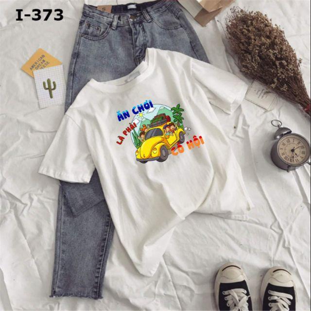 áo nhóm chất đẹp thun cotton hcm - Trắng,M