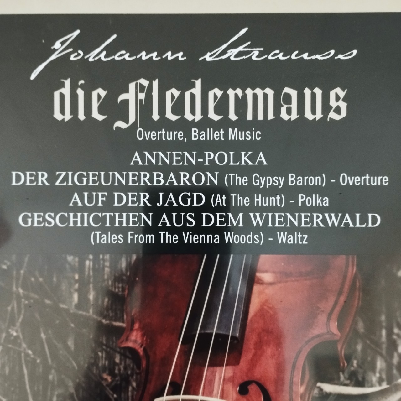 Đĩa than - LP - Johann Strauss - Die Fledermaus - New vinyl record