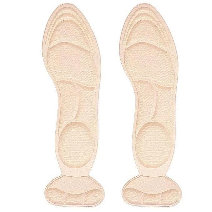 2 Miếng Lót Giảm Size Cho Giày Bị Rộng Cao Cấp MÀU ĐEN 2 Miếng Lót Giày Cao Gót Mũi Tròn Giúp Giảm Size Vải Thoáng Khí Và Êm Chân