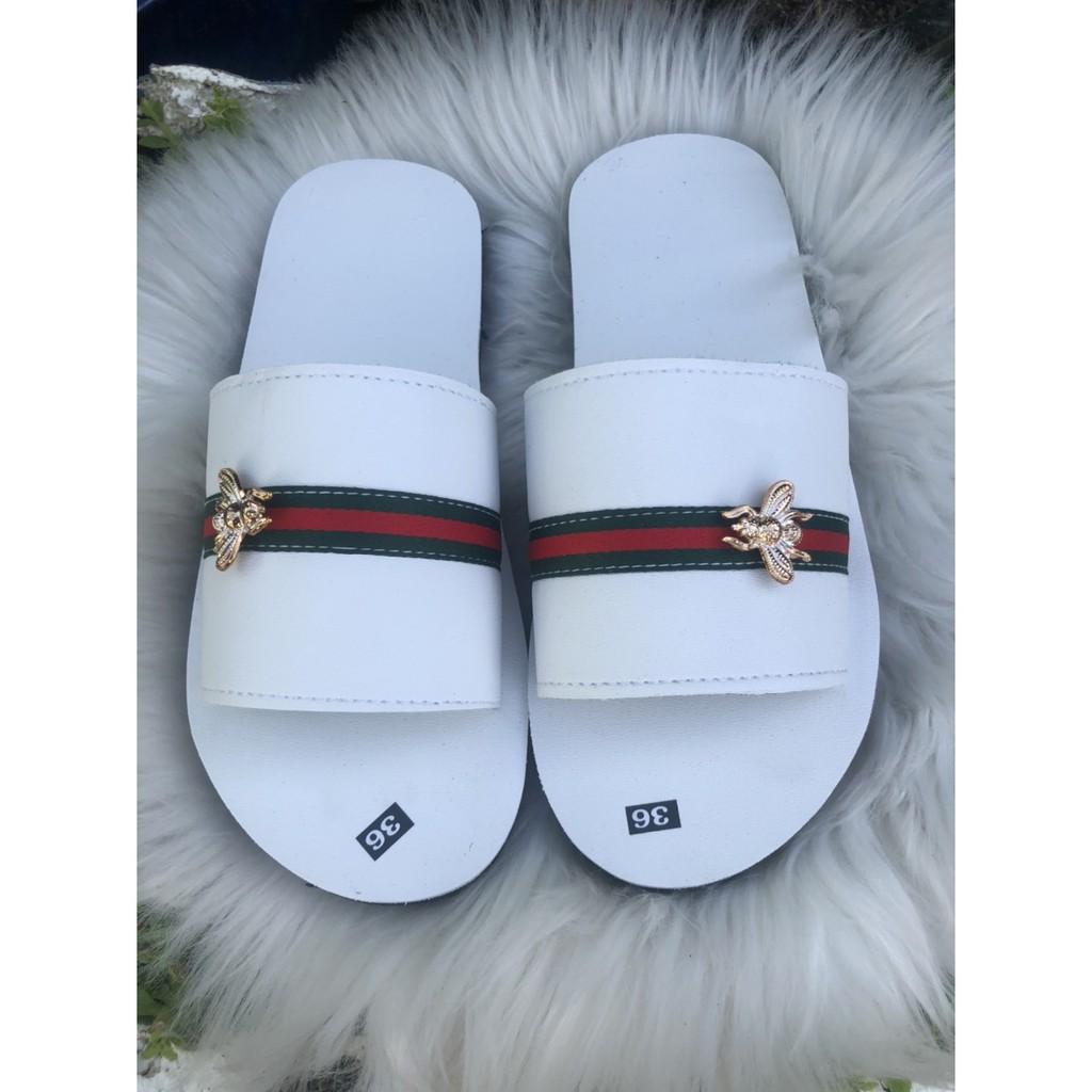 sandal đồng nai ( dép quai ngang nam nữ ) đế trắng quai ngang trắng size từ 34 đến 42 đủ màu đủ size