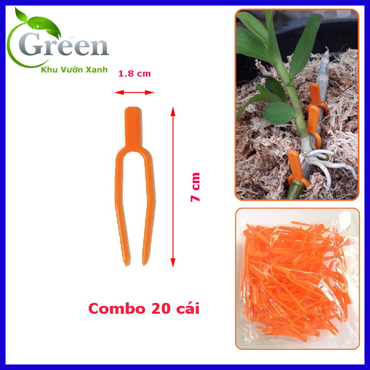 Combo 20 Cái Kẹp Ghim Cố Định Định Vị Kei Phong Lan