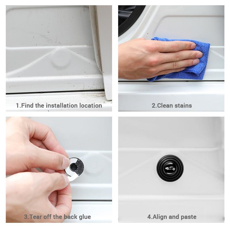 Nút dán giảm lực cách âm chống ồn bảo vệ cửa xe khi đóng
