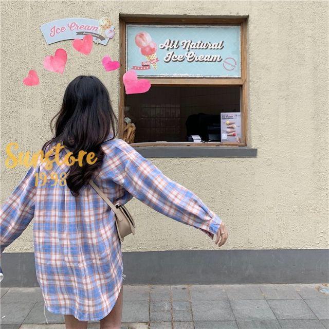 ÁO KHOÁC SƠ MI CARO NAM NỮ