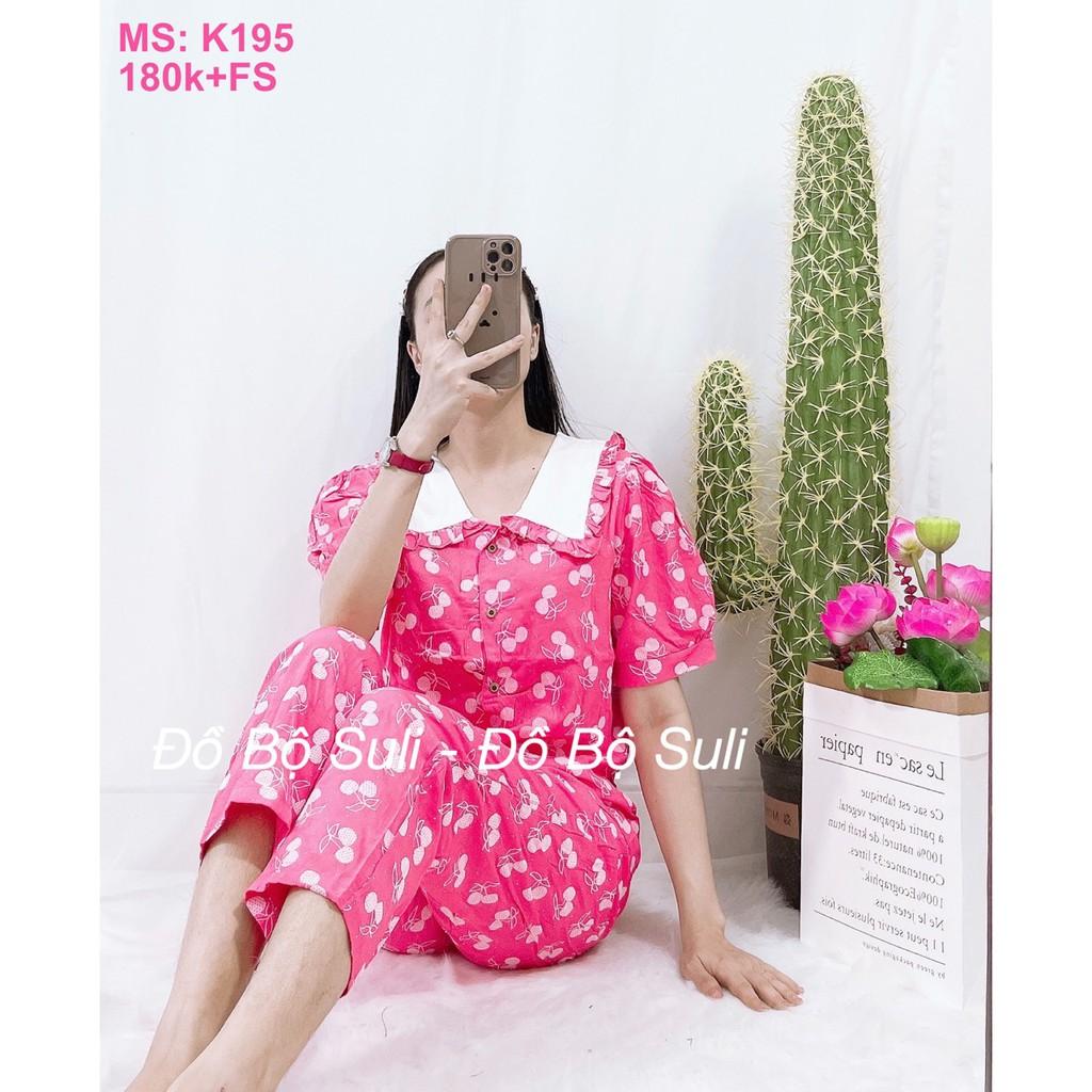 Đồ Mặc Nhà Dài Lụa Nhật Cao Cấp Họa Tiết Bông - Bền, Đẹp, Dễ Thương