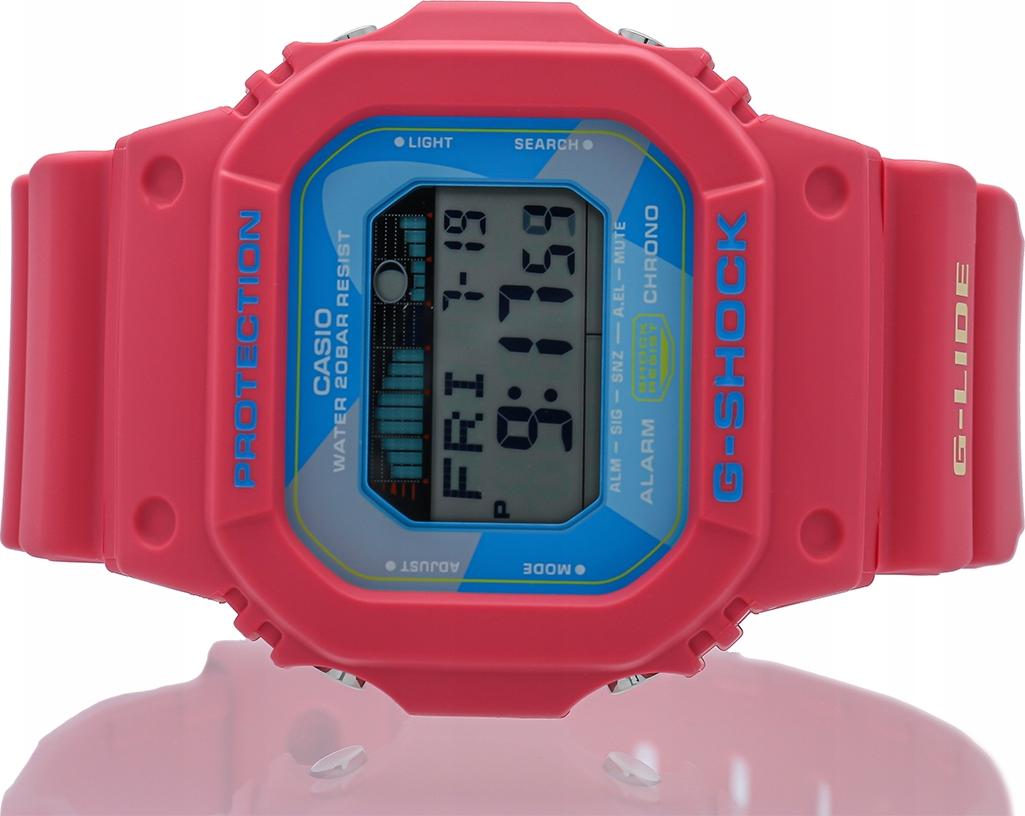 Đồng Hồ Nữ Casio Baby G BLX-560VH-4DF - Chính Hãng - Dây Nhựa Màu Hồng