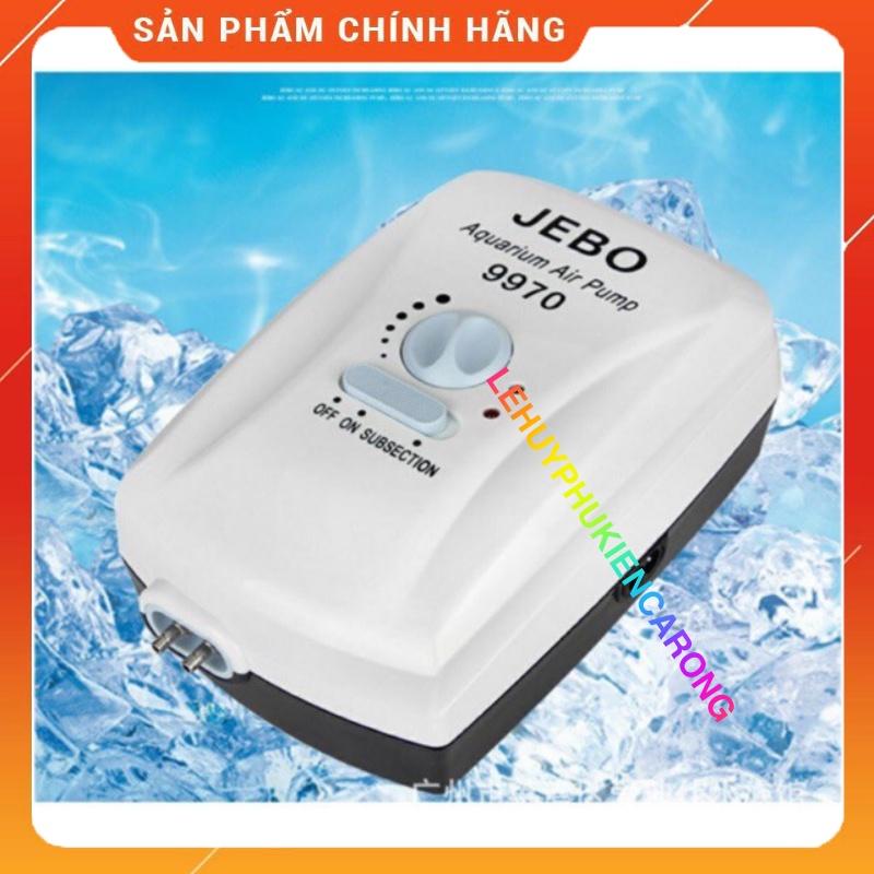 Máy Sủi Oxy TÍCH ĐIỆN 2 Vòi JEBO 9950/9970 | Tặng Kèm Phụ Kiện