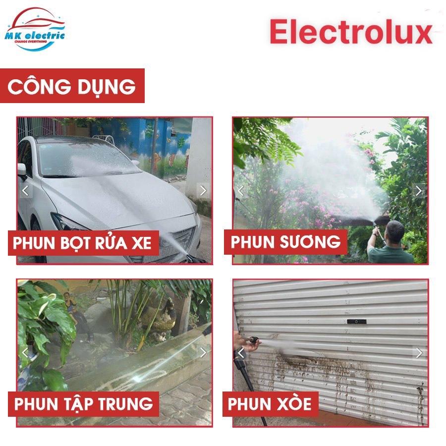 Máy rửa xe mini I Máy rửa xe cao áp Electrolux 3600W E450 - Có áp chống giật - Chống cháy