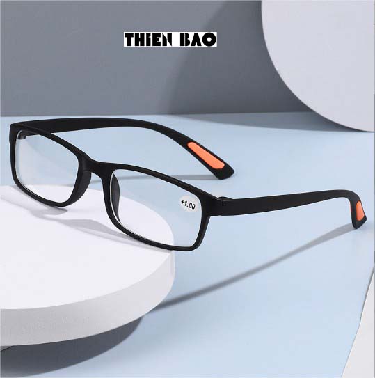 Kính lão thị, viễn thị Nam nữ chuẩn độ toàn viền KVN07 càng dẻo thể thao kiểu dáng trẻ trung Nhật bản cao cấp loại I
