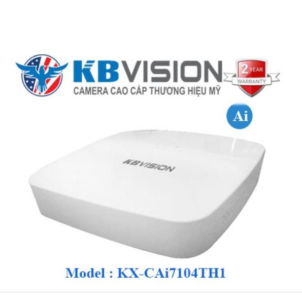 Đầu ghi hình Ai 5in1 4 kênh KBVISION KX-CAi7104TH1 - HÀNG CHÍNH HÃNG