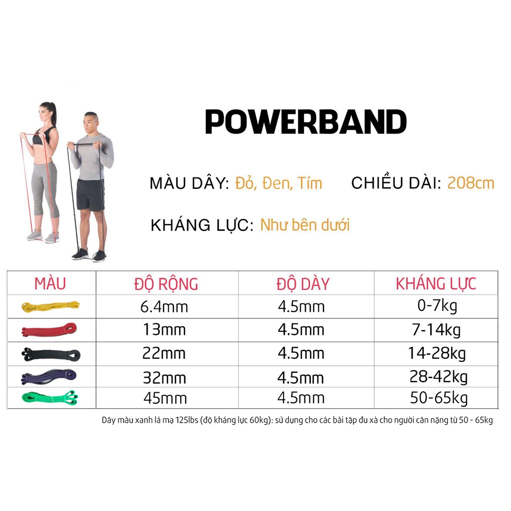 Dây Kháng Lực Power Band