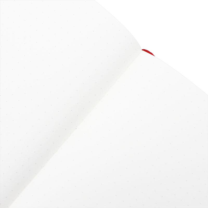 Sổ Tay Không Kẻ Chấm 300 Trang 80gsm - Blueangel TEA-GS54 - Cherry Red