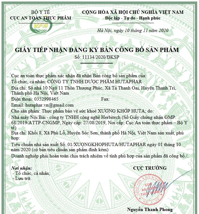 XƯƠNG KHỚP - Bổ sung GLUCOSAMIN + COLLAGEN & CANXI NANO giúp xương khớp chắc khỏe