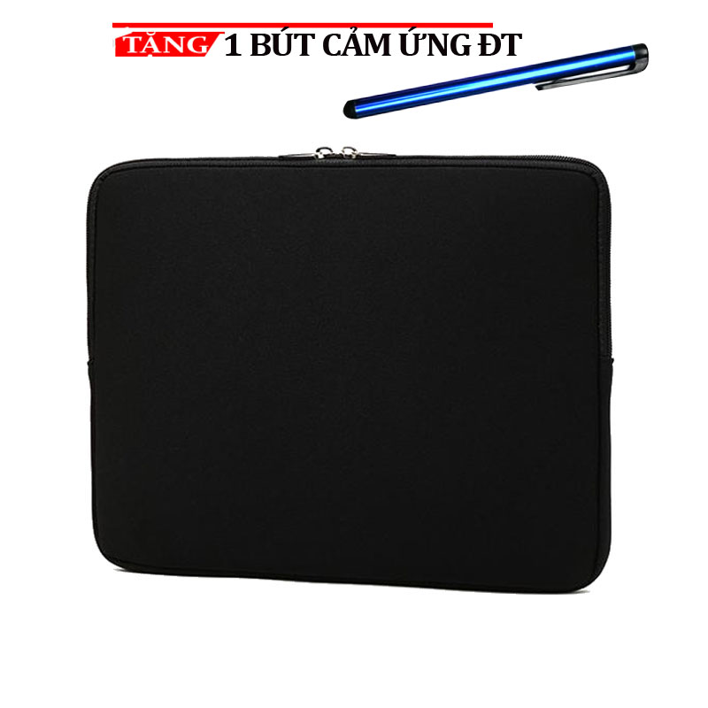 Túi chống sốc laptop 13 - 14 -15 inch elastic siêu đàn hồi thời trang cao cấp Shalla T45 tặng bút cảm ứng