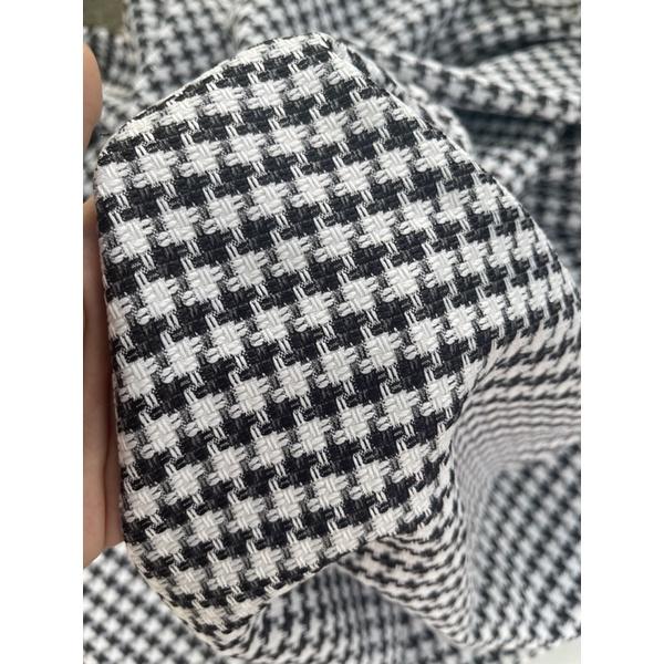 vải dạ tweed siêu đẹp may váy, bô, vest sang chảnh