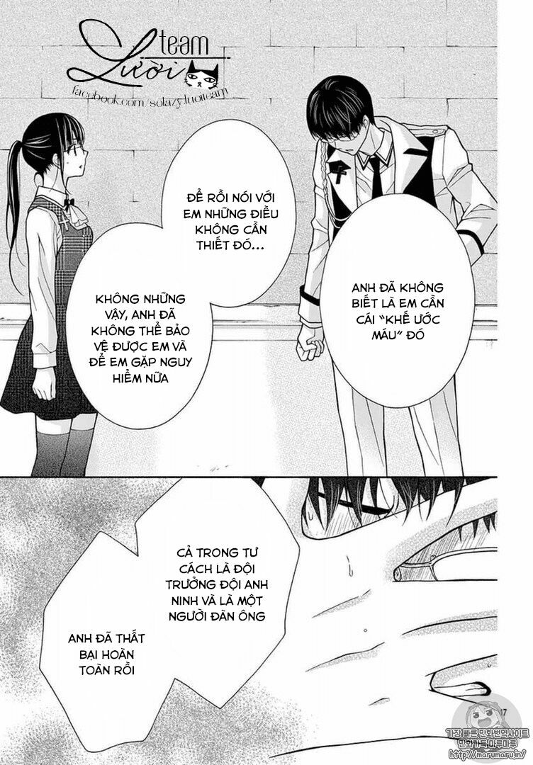 máu của cậu chỉ thuộc về mình tớ... chapter 11 15