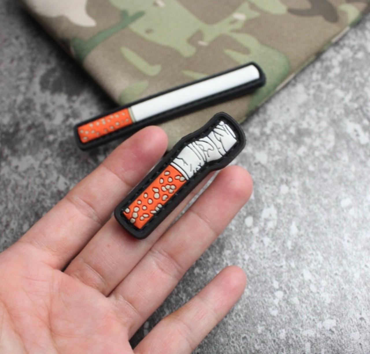 Patch_velcro cao su PVC phát sáng dán ba lô_quần áo