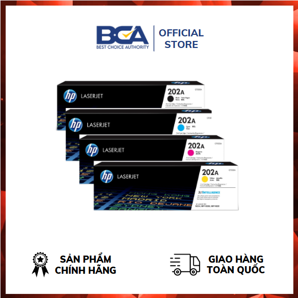 Mực in HP 202A Black Original LaserJet Toner Cartridge (CF500A) - Hàng chính hãng
