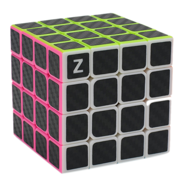 Rubik ZCube 4x4x4 carbon stickers