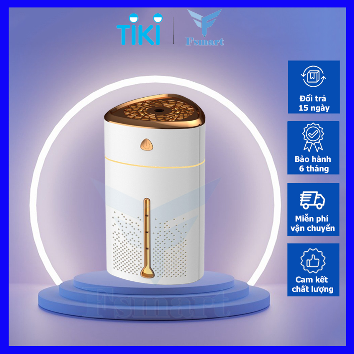 Máy Phun Sương Nano Tạo Ẩm Làm Mát Không Khí SeaSy SS77 Tránh Khô Da Khi Ngủ Phòng Điều Hòa - Máy Xông Và Khuyếch Tán Tinh Dầu Khử Khuẩn Không Khí Tích Hợp Đèn Ngủ Và Tự Ngắt Khi Hết Nước Dung Tích 1 Lít - Hàng Chính Hãng