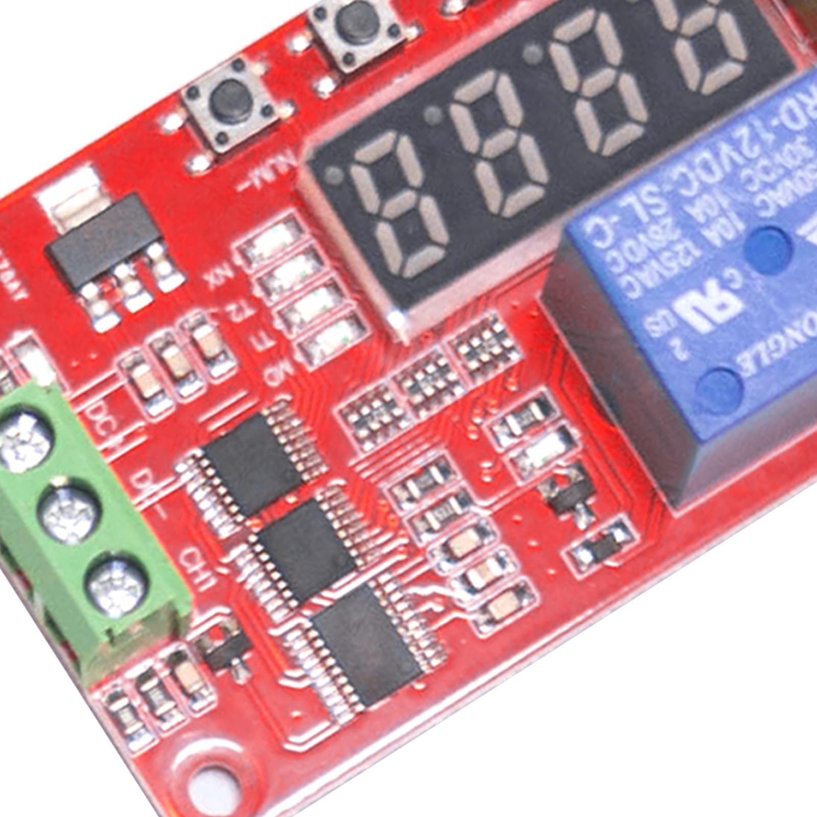 Multifunction Delay Module Self Locking Control Module Relay Cycle Timer
