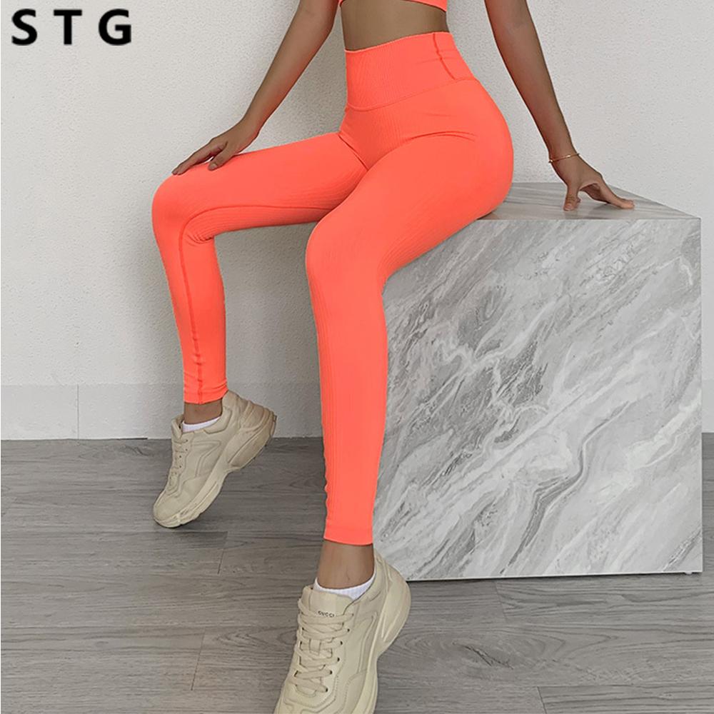 Cao Cấp Đầm Thể Thao Legging Nữ Quần Tập Yoga Scrunch Mông Tập Gym Đẩy Lên Quần Legging Tập Luyện Thun Thể Thao Quần Legging Chạy Quần