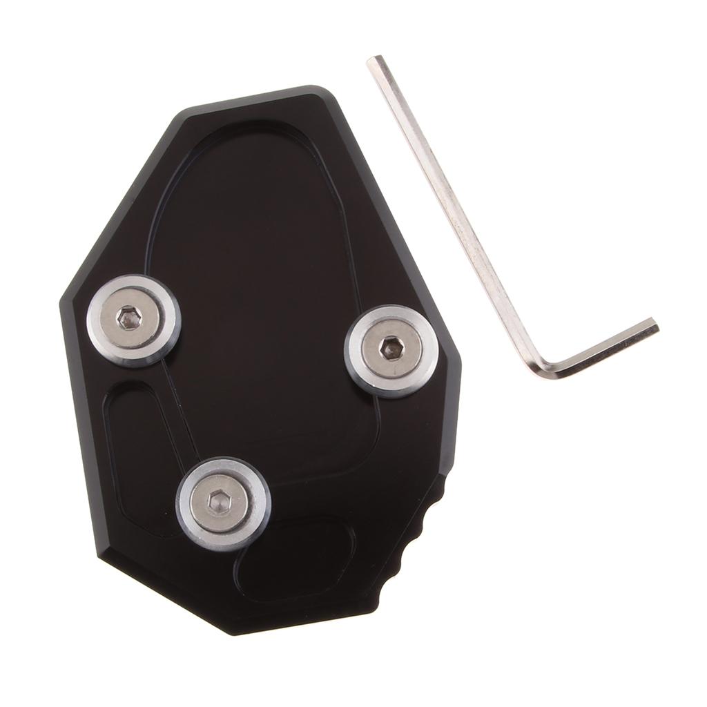 Motorcycle CNC Side Stand Kickstand Enlarge Plate Pad For Yamaha MT-07 FZ07 2013 2014 2015 2016