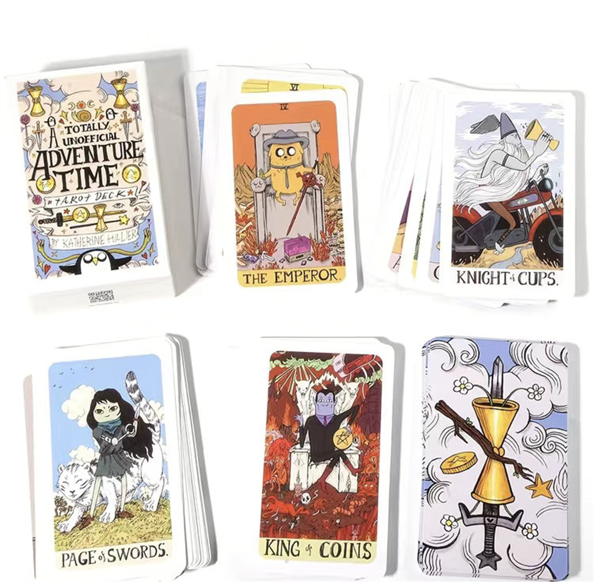 Bộ bài The Adventurine Time Tarot 78 lá bài tặng đá thanh tẩy