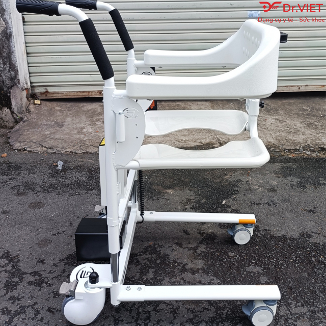 Xe di chuyển bệnh nhân LUCASS ECLIP X2 Chính hãng- Hỗ trợ việc đi lại cho người bệnh, có bô vệ sinh