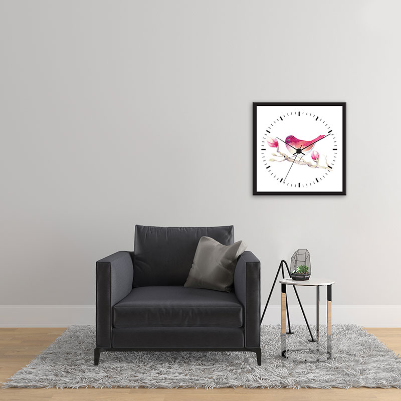 Đồng hồ treo tường hình chú chim WC007