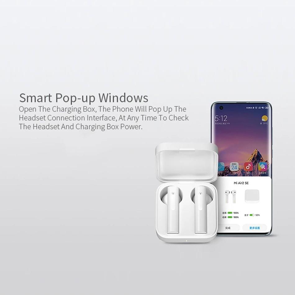 Tai Nghe Bluetooth Xiaomi Air2 Series Air2 SE/Air2 S TWS Không Dây Âm Thanh Chất Lượn-Hàng chính hãng