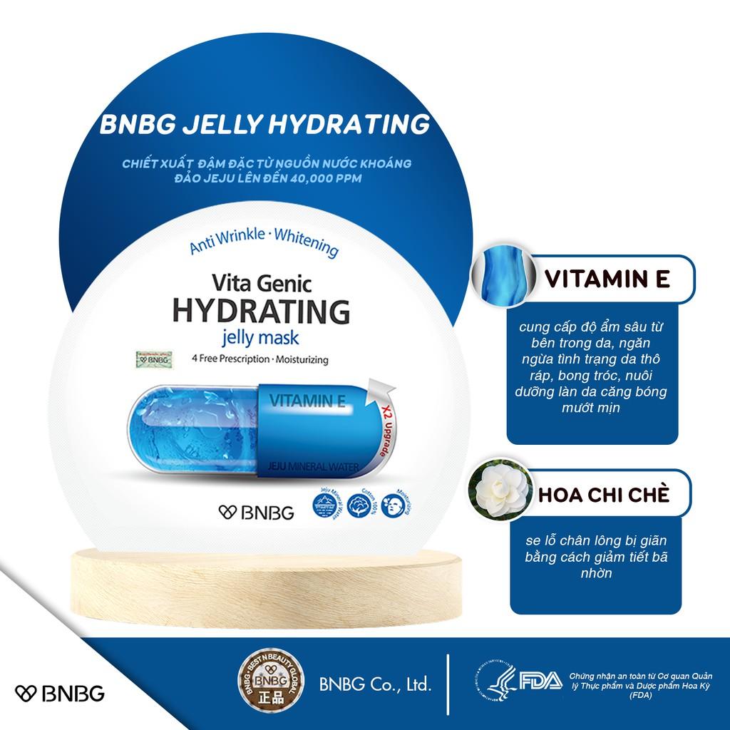 Mặt nạ giấy cấp nước dưỡng ẩm da mềm mượt, căng bóng BNBG Vita Genic Hydrating Jelly Mask 30ml