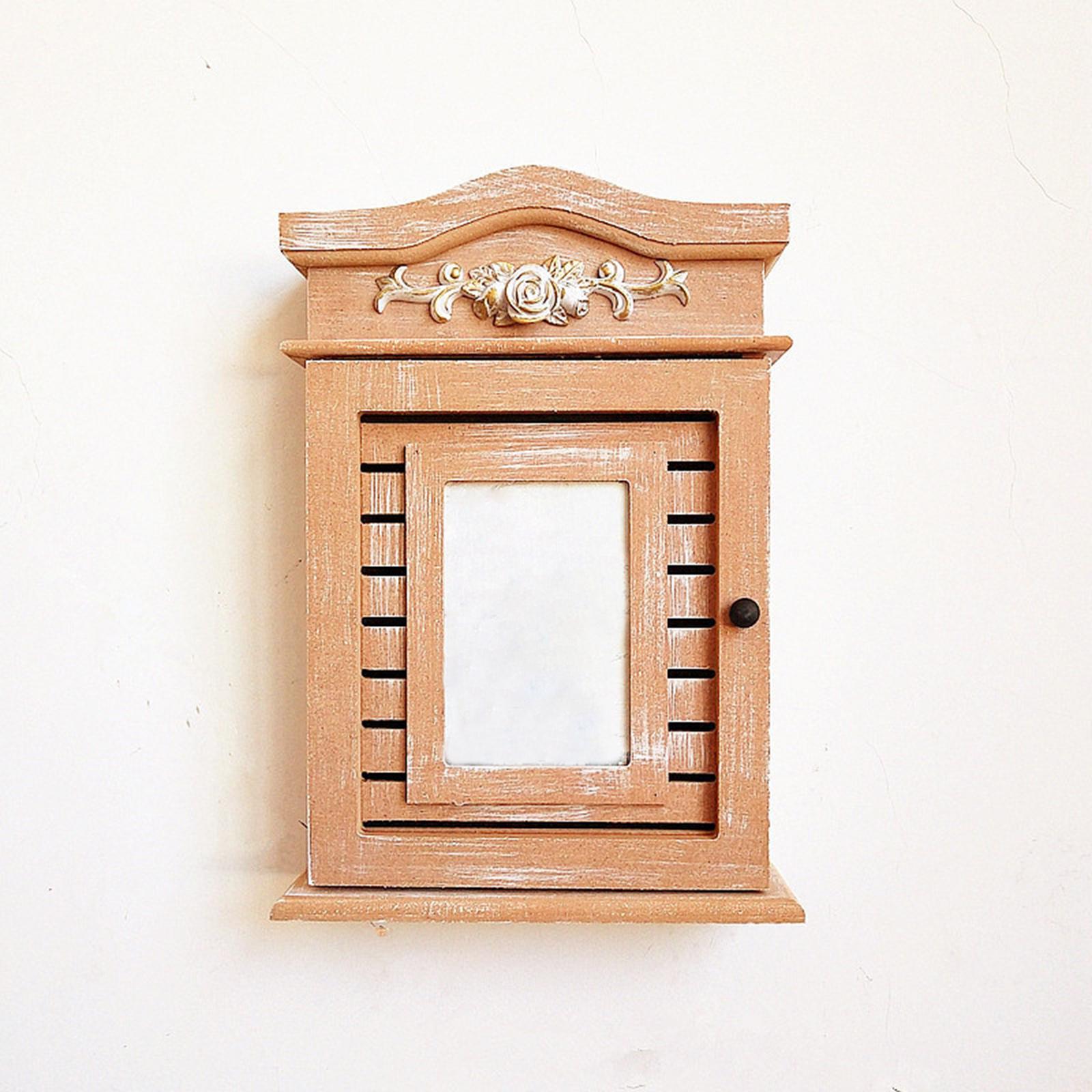 Key Storage Box Holder Multi-Use Wall-Mounted Case for Cabinet Hotel